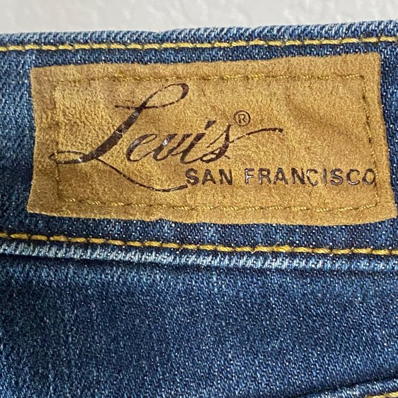 LEVIS Jeans Womens 29/8 Bold Curve Classic Boot Cut Denim Blue medium Wash Denim - Picture 8 of 12